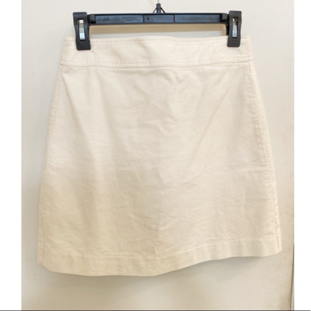 ❄️JCREW WINTER WHITE SKIRT❄️ size 2